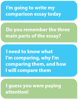 how to write a critical comparison essay